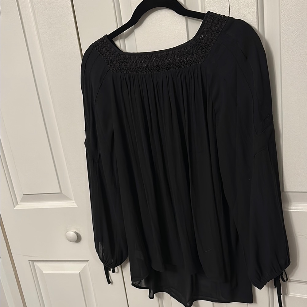 Elegant Black Women's Top